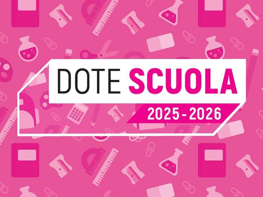 Immagine: dote scuola 2025