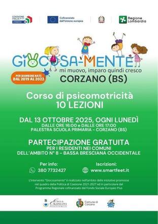 Corso di Psicomotricità "Giocosa-Mente" a Corzano