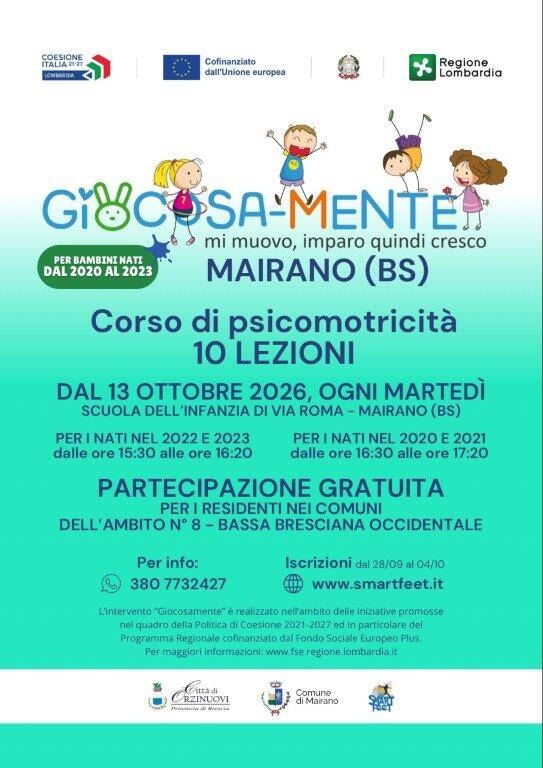Immagine: Locandina Giocosamente Mairano 2026