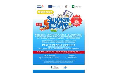Immagine: Locandina Orzinuovi Summer Camp Bando Sprint