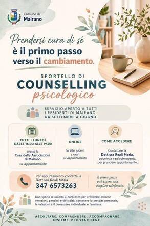 Attivo a Mairano lo Sportello di Counselling Psicologico
